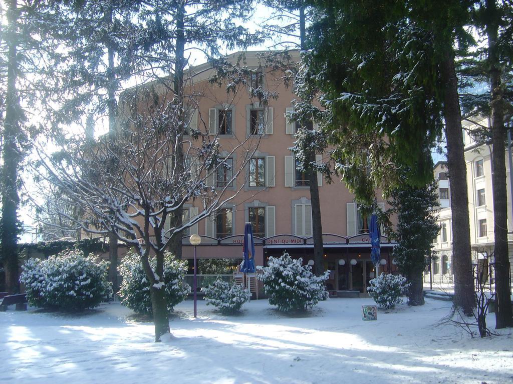La Dent-du-Midi Hôtel&Restaurant Saint-Maurice Extérieur photo